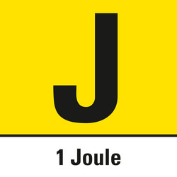 1 Joule slagkraft