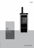 Bruksanvisning Termohygrometer T210 (SV)