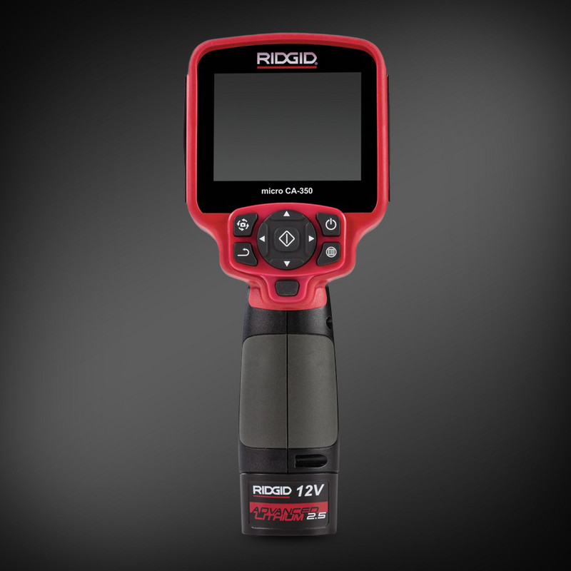 RIDGID Inspekční kamerový systém SeeSnake microReel + CA-350 (Ø 40 -  100/125 mm)