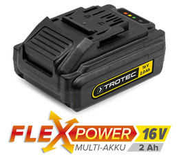 Flexpower-multibatteri, 16 V, 2 Ah