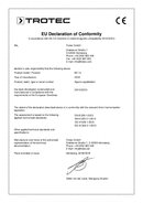 Försäkran om överensstämmelse spänningsprovare BE14 (INT)