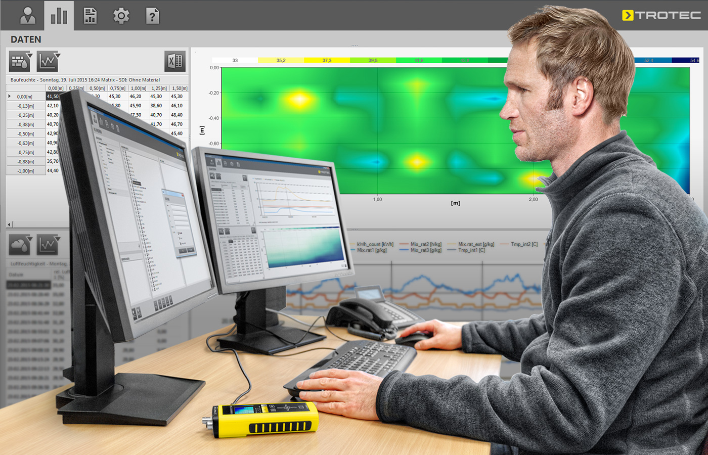 Förvalta alla mätprojekt i ett program – MultiMeasure Studio Professional